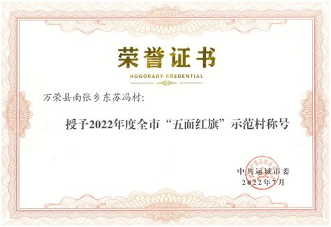 五面红旗”创建】万荣县2022年度全域“五面红旗”示范创建成果集萃—村（社区）篇发展乡村群众