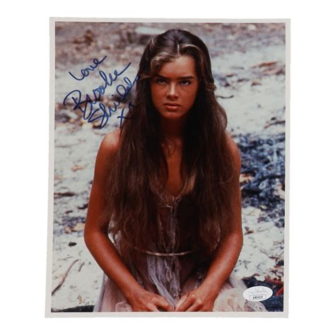 Brooke Shields Signed "Blue Lagoon" 8x10 Photo Inscribed "Love" (JSA ...