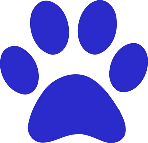 Tiger Paw Print Clip Art Free