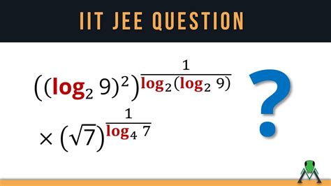 Tough Problem Properties Of Logarithm IIT JEE Question Jeeadvanced