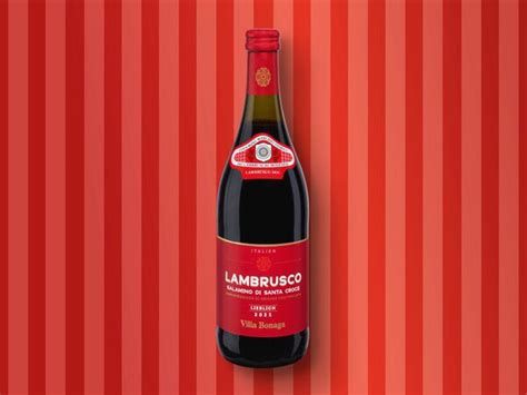 Lambrusco Salamino Di Santa Croce Amabile Rotwein Lieblich Von Lidl