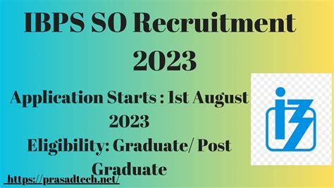 IBPS SO Recruitment 2023 Out Check Direct Links To Apply For 1 402 Posts