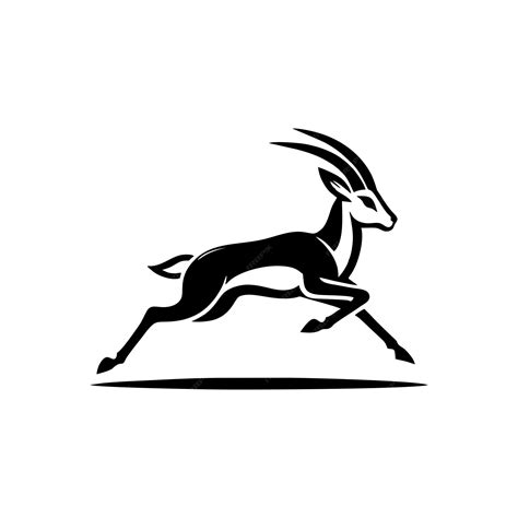 Premium Vector | Springbok logo vector springbok vector illustration ...