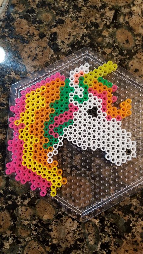 Perler Bead Unicorn Perler Beads Designs Perler Bead Patterns Perler Beads