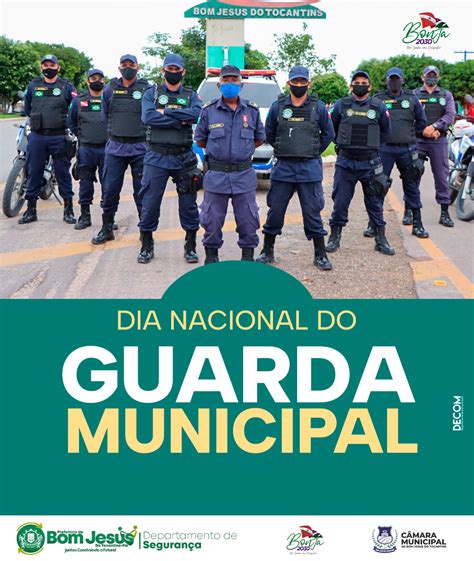 DIA NACIONAL DO GUARDA CIVIL Prefeitura Municipal De Bom Jesus Do