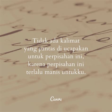 Kata Kata Perpisahan Paling Mengharukan | Dengan Gambar - Canva