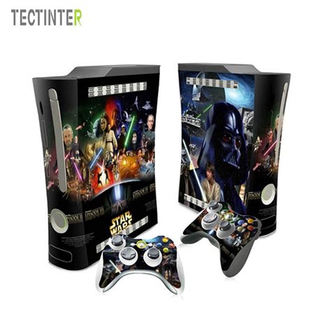 Star wars Vinyl Skin Sticker Protector for Microsoft Xbox 360 fat ...