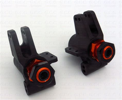 Hpi Racing Trophy Buggy Truggy Flux Mm Rear Hubs Carriers Nuts