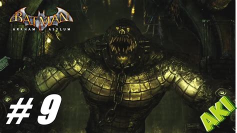 Batman Arkham Asylum Scarecrow And Killer Croc Hd P Hard Mode