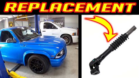 HOW TO CHANGE INTERMEDIATE STEERING SHAFT REPLACEMENT DODGE DAKOTA