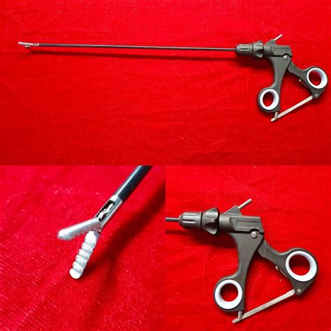 Stainless Steel Laparoscopic Alligator Forceps Mmx Mm Reusable