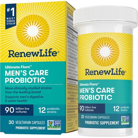 Renew Life Ultimate Flora™ Mens Care Probiotic 90 Billion 30