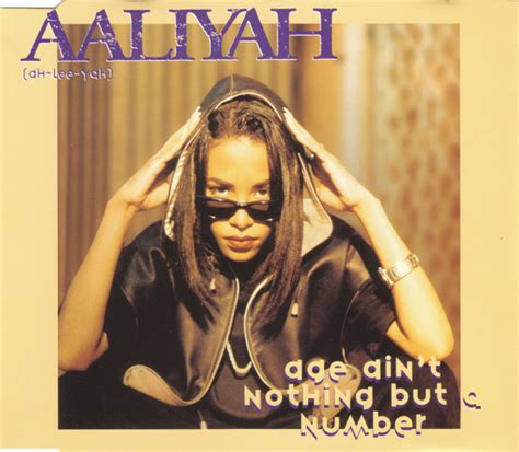 Aaliyah Age Aint Nothing But A Number Cd Single 1994 [r2358339