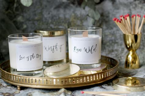 DIY Wood Wick Candles with Soy Wax and Essential Oils - Swoon Worthy