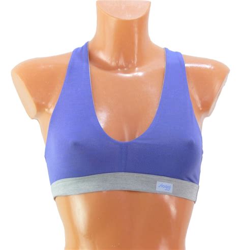 Triumph Sloggi Women Move Flow Top Sport Bh Ohne B Gel Im Blauton