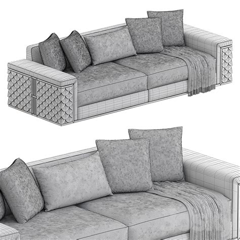 Prens Metal Sofa Sofa D Model