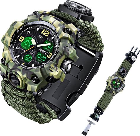 Reloj Digital Táctico Militar Para Hombre 23 En 1 Multifuncional