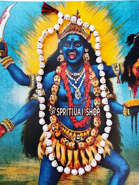 Real Aghori Made Kali Ashta Siddhi Necklace Obtain 7 Occult Etsy