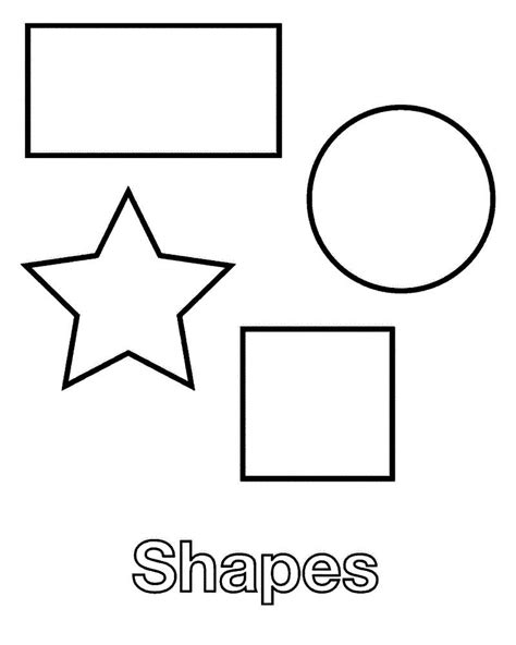 Free Printable Shapes To Cut Out