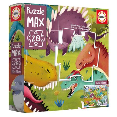 Dinosaurs Pieces Educa Serious Puzzles