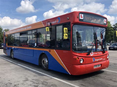 Stagecoach Man Training Bus Sp Dbv At Sharston Bus Flickr