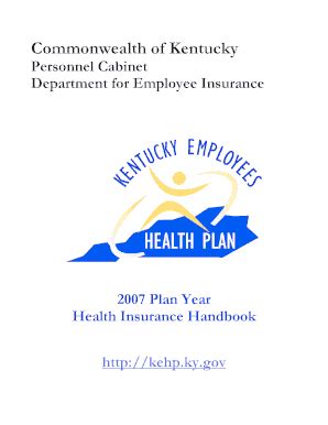 Fillable Online Personnel Ky Department For Employee Insurance Fax