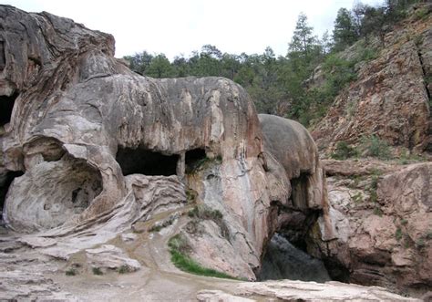 Image detail for -... and caves at Soda Dam Hot Springs, Jemez ...