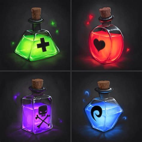 Pin By Saurabhh Ojha On Game Art Magic Bottles Digital Art Tutorial