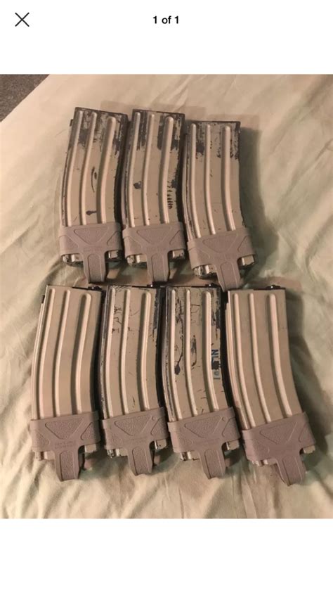 SOLD 7 Tokyo Marui NGRS M4 SCAR 416 Mid Cap Magazines HopUp Airsoft