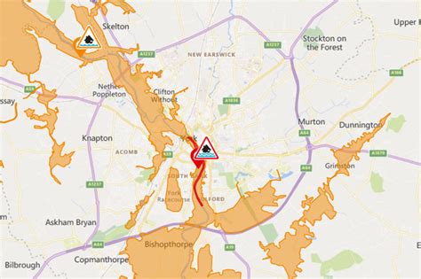 Two flood warnings issued for York | YorkMix