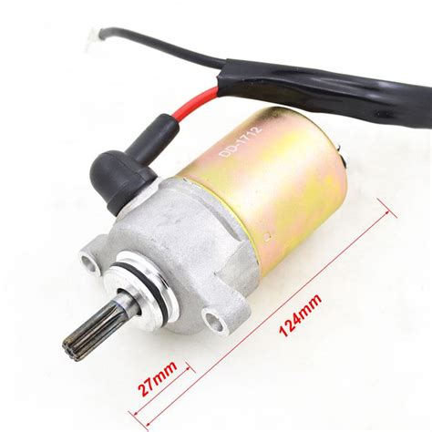 Electric Starter Motor For Yamaha Zy100 Jog100 Rs100 Motorcycle High