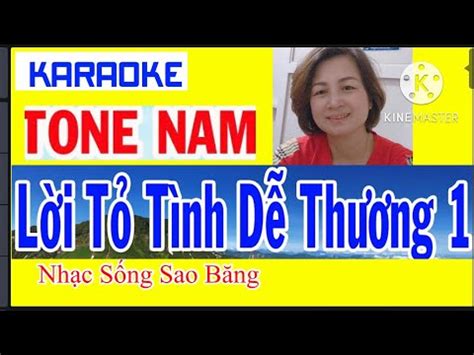 Karaoke L I T T Nh D Th Ng I Tone Nam Youtube