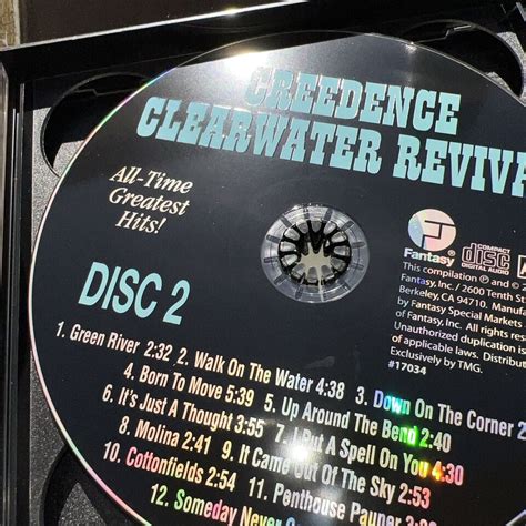 Creedence Clearwater Revival Classics Cd Three Discs 36 All Time