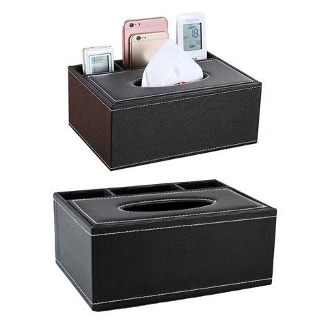 ACRDDK Kotak Tisu Kulit Multifungsi Tissue Box Organizer 34013