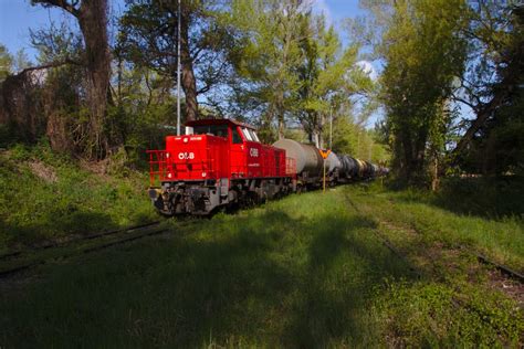 Bahn im Urwald Wiens Züge zum Tanklager Lobau der OMV werden