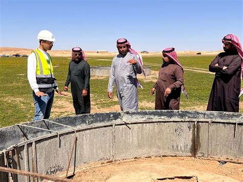 مدير عام فرع وزارة البيئة والمياه والزراعة بمنطقة الحدود الشمالية يتفقد