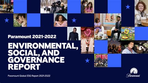 Paramount Releases 2021 2022 Esg Report