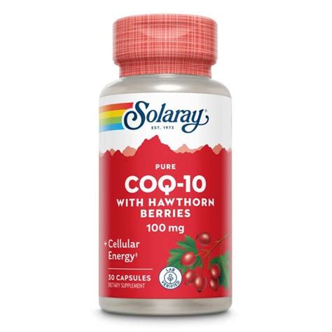 Pure 100 Mg Coq10 Solaray 30 Perlas Con Ofertas En Carrefour Ofertas