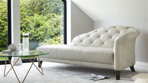 Modern Leather Chaise Lounge Uk Quality Living Room Furniture