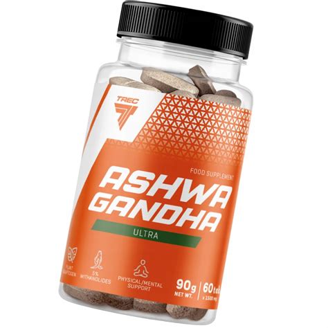 Trec Nutrition Ashwagandha Ultra Mg Ksm Ekstrakt E Sze Tab