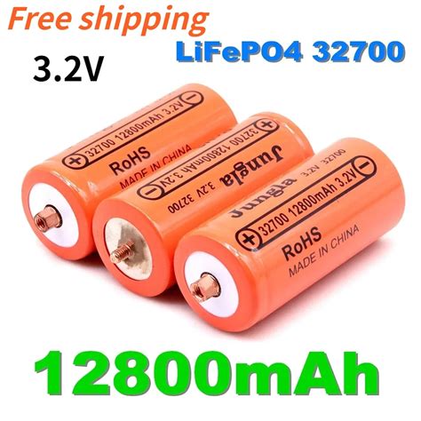 100 Original 32700 12800mah 3 2v Lifepo4 Rechargeable Battery Professional Lithium Iron