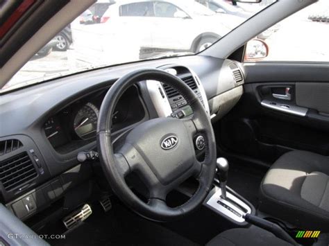 Black Interior 2009 Kia Spectra 5 SX Wagon Photo #46206053 | GTCarLot.com