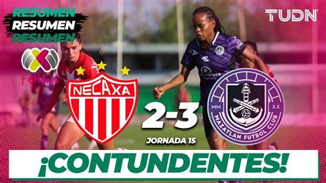 Highlights Necaxa Mazatl N Liga Mx Femenil Cl J Tudn