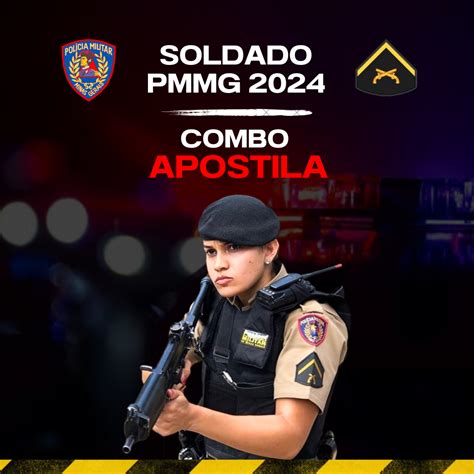 COMBO APOSTILAS SOLDADO PMMG CFSd 2024 BIZU Concursos Públicos Hotmart