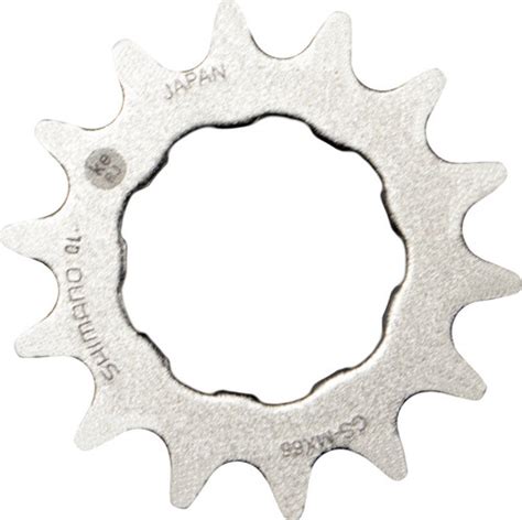 Shimano Dxr 16t Cs Mx66 Single Bmx Sprocket Silver Bikebug