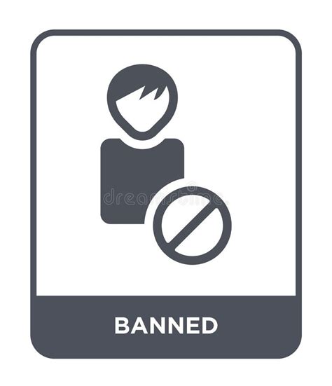 Vector Prohibido Del Icono Aislado En El Fondo Blanco Muestra Prohibida Ilustración Del Vector