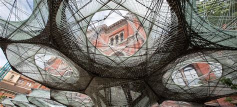 This Amazing Carbon Fibre Pavillion Was Woven By A Robot Gizmodo