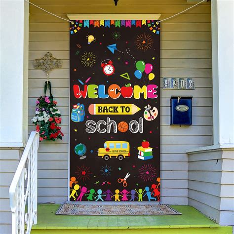 Puerta De Bienvenidos Monster Classroom Door Murales Escolares Hot