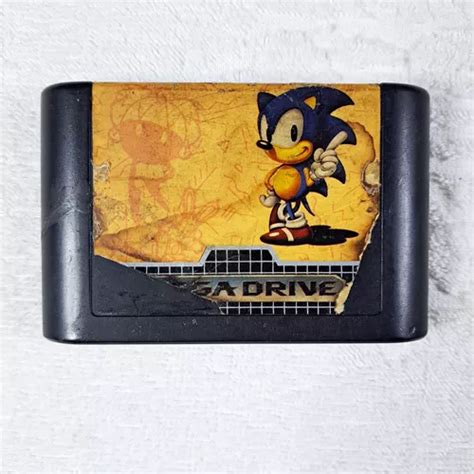 Sonic The Hedgehog Original Mega Drive Tectoy Fa O