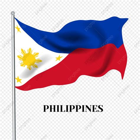 Flag Philippines Clipart Vector, Hand Drawn Cartoon Philippines Flag, Philippine National ...